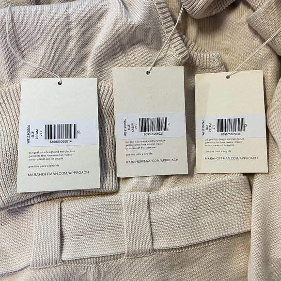 NEW! Mara Hoffman Elle Dress in Cream - Picture 9 of 14